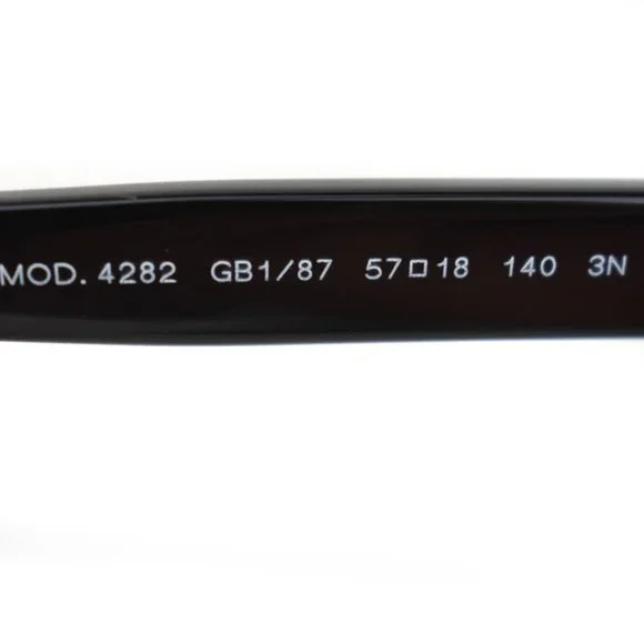 VERSACE "Greca": Black, "Meandros" & Gold Logo Sunglasses (mq) - Picture 9 of 10